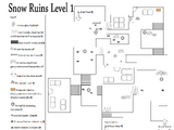 Snow Ruins B1F Map black and white