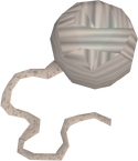 Een gedetailleerde weergave van een ball of wool
