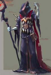 Infernal mage concept art