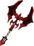 Dragon battleaxe detail