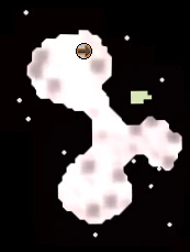 Cosmic entity's plane map