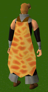 Fire cape closeup