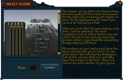 Kies een verdieping.