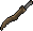 Off-hand bronze scimitar