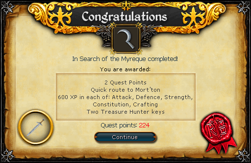 In Search of the Myreque Beloning