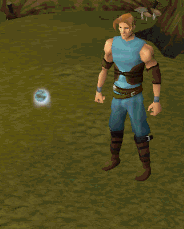 Poking a wisp