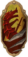 Anti-dragon shield detail