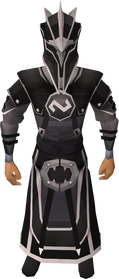 Void knight melee helm equipped