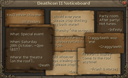 Death's message board