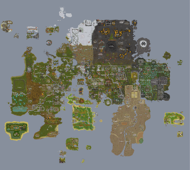 Mapa de RuneScape