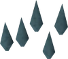 Rune arrowheads detail