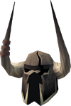 Lucky Bandos helmet detail