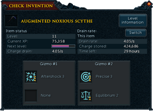 Check invention interface