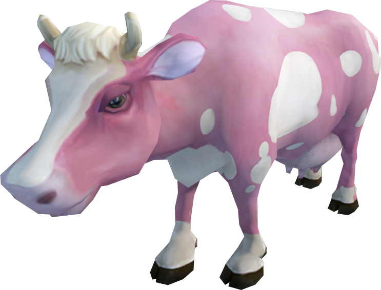 Strawberry Cow Player Owned Farm Teaser Runescape Wiki Fandom - cow cow song roblox