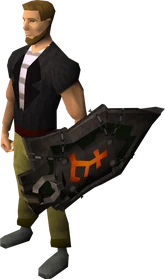 Bandos warshield equipped