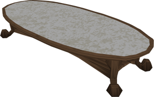 Opulent table built