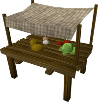 Vegetable stall