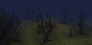 Dead trees near Draynor Manor