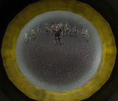 Hazelmere watches from a telescope