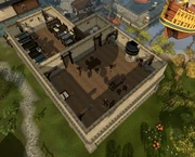 The guards' quarters.