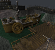 Keldagrim ship and dock