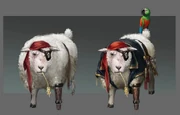 Concept art of the sheep