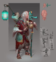 The Tengu concept art