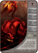 Ket-Zek on a RuneScape Duel Card