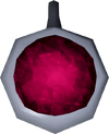 Topaz amulet (unstrung) detail
