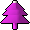 Tree bauble (pink)