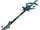 Augmented attuned crystal staff