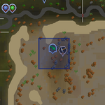 Al Kharid mining site resource dungeon entrance location