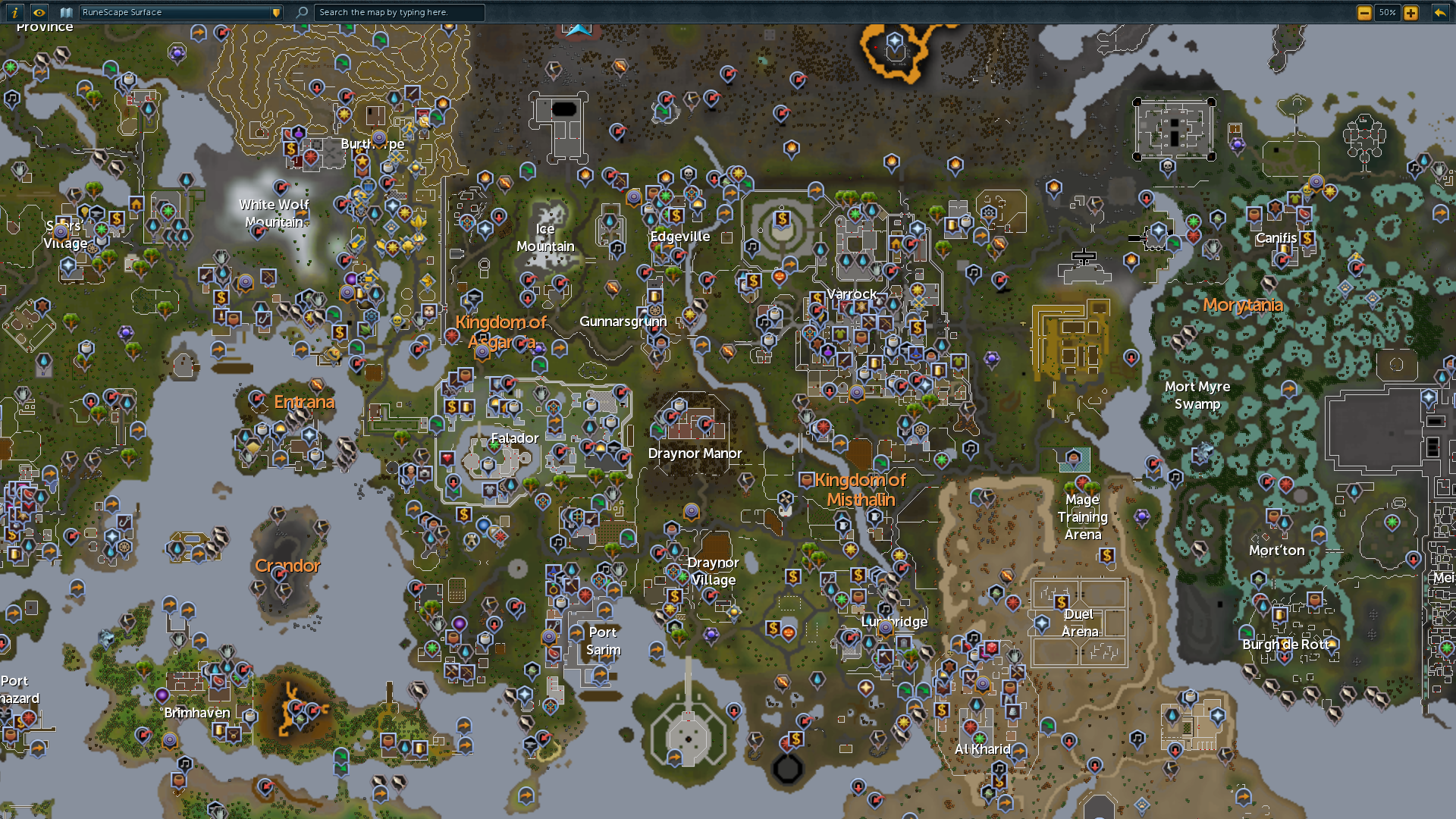 Download World of Runescape View WC3 Map [Role Play Game (RPG)], newest  version, 4 different versions available