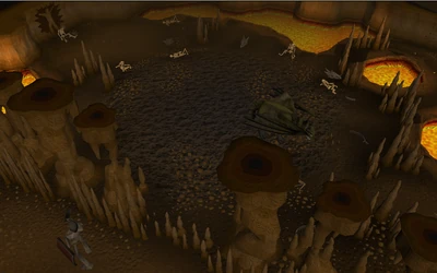 Elvarg's cave