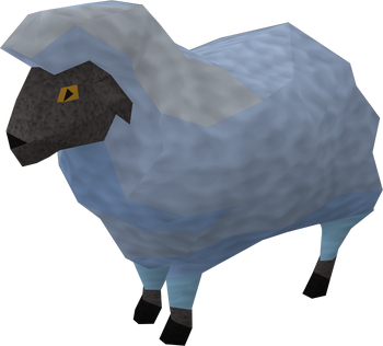 Sick looking sheep 3