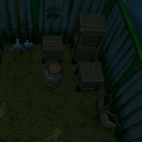 Hidey-hole Lumbridge Swamp shed