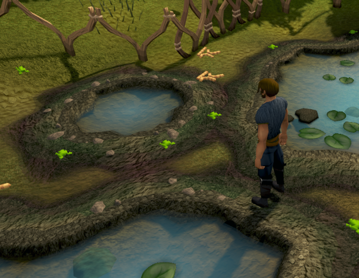 Collecting swamp toads, RuneScape Wiki