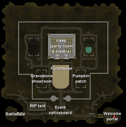 2011 Hallowe'en Event map