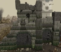 Several walls that must be repaired.