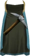 Mining cape (t) detail