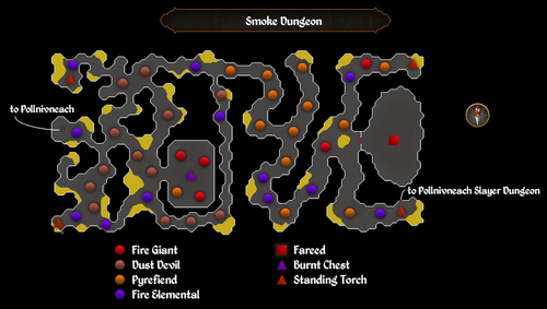 Smoke Dungeon map