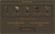 De Spoils of war shop op de eerste verdieping.