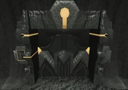 A highly secured door denying access to Arrav's heart