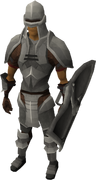 Iron armour set (lg) equipped