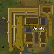 Digsite Dungeon entrances locations