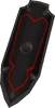 Black kiteshield detail