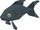 Fish (black moor fantail)