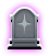 The grave as it appears on the world map