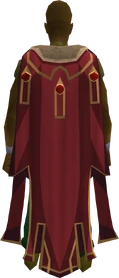Max cape equipped
