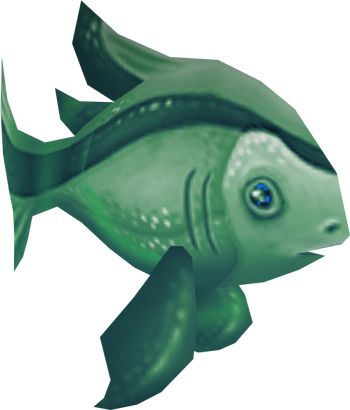 Green fish